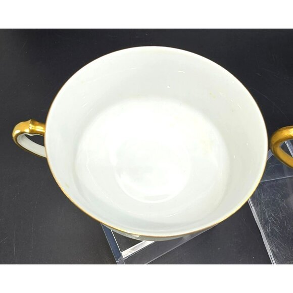 Vintage Haviland Limoges French White and Gold Set China CM2121 - Picture 6 of 7